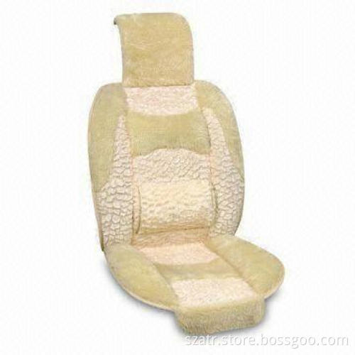 Car Cushion, Made of Artificial Wool, Available in Black